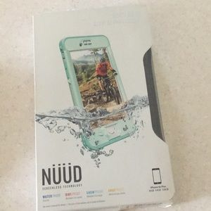 iPhone 6S Plus Lifeproof Nuud Case-Undertow Aqua